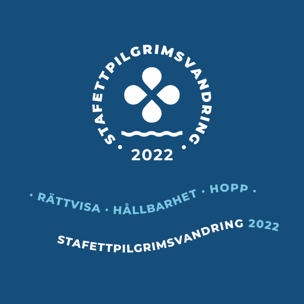 STAFETTPILGRIMSVANDRING logo